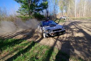 Peter Farrow / Jackson Sedivy Subaru WRX on SS6, Kabekona III.