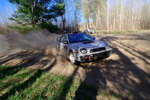 Peter Farrow / Jackson Sedivy Subaru WRX on SS6, Kabekona III.