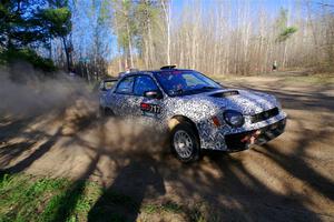 Peter Farrow / Jackson Sedivy Subaru WRX on SS6, Kabekona III.
