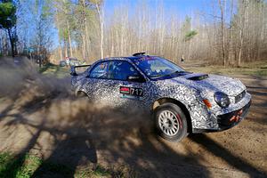 Peter Farrow / Jackson Sedivy Subaru WRX on SS6, Kabekona III.