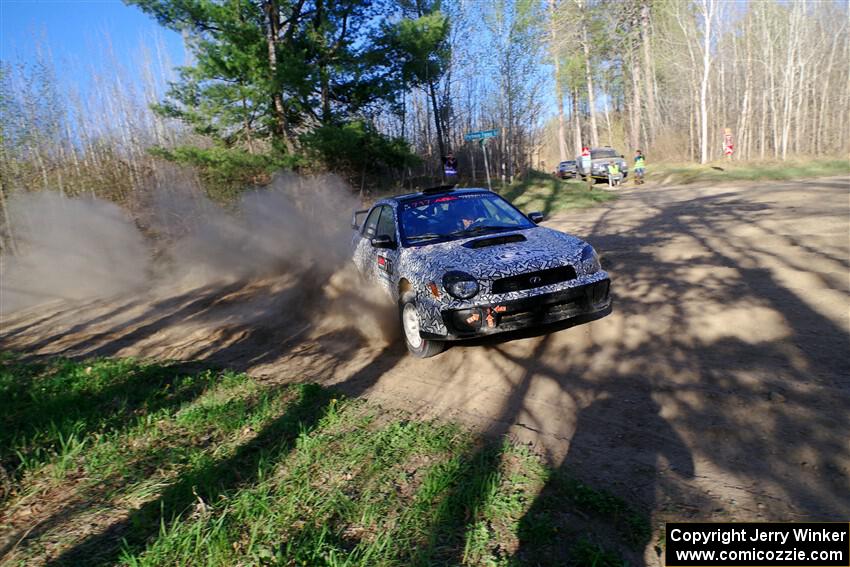 Peter Farrow / Jackson Sedivy Subaru WRX on SS6, Kabekona III.