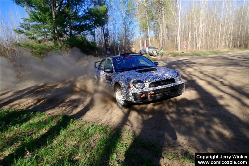 Peter Farrow / Jackson Sedivy Subaru WRX on SS6, Kabekona III.