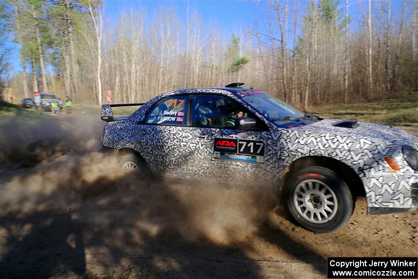 Peter Farrow / Jackson Sedivy Subaru WRX on SS6, Kabekona III.