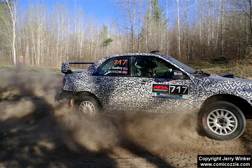 Peter Farrow / Jackson Sedivy Subaru WRX on SS6, Kabekona III.