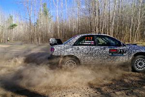 Peter Farrow / Jackson Sedivy Subaru WRX on SS6, Kabekona III.