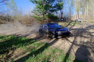 Daryl Bergen / Lorelai Payeur Subaru WRX STi on SS6, Kabekona III.