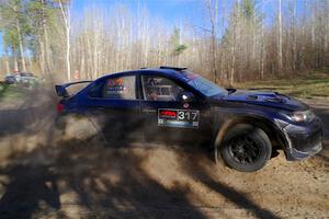 Daryl Bergen / Lorelai Payeur Subaru WRX STi on SS6, Kabekona III.
