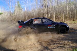 Daryl Bergen / Lorelai Payeur Subaru WRX STi on SS6, Kabekona III.