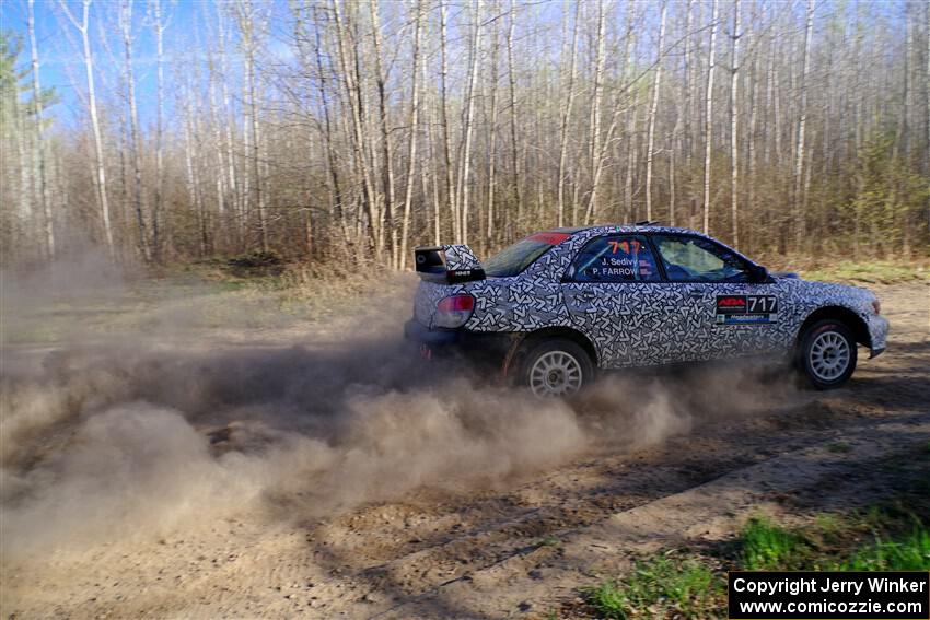 Peter Farrow / Jackson Sedivy Subaru WRX on SS6, Kabekona III.