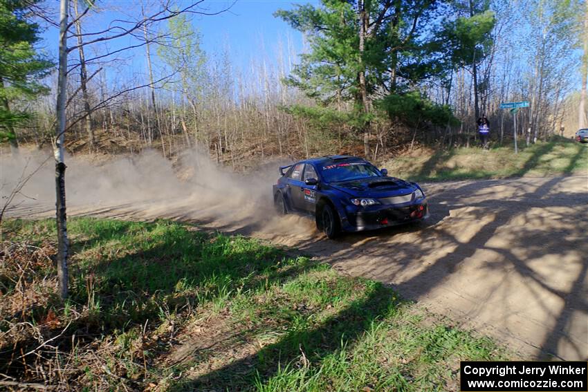 Daryl Bergen / Lorelai Payeur Subaru WRX STi on SS6, Kabekona III.
