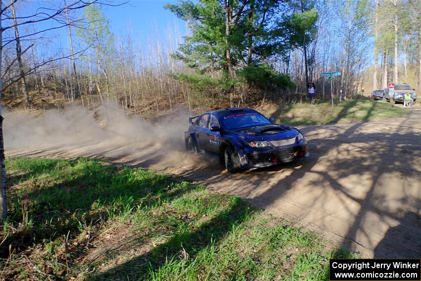 Daryl Bergen / Lorelai Payeur Subaru WRX STi on SS6, Kabekona III.
