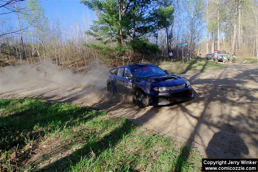 Daryl Bergen / Lorelai Payeur Subaru WRX STi on SS6, Kabekona III.