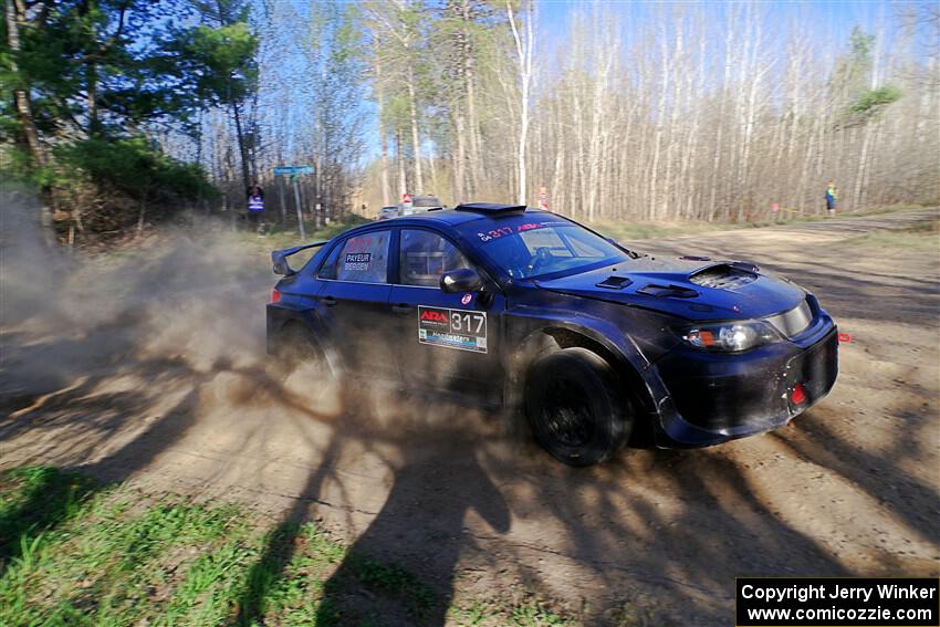 Daryl Bergen / Lorelai Payeur Subaru WRX STi on SS6, Kabekona III.