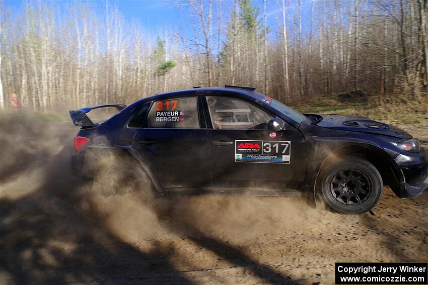 Daryl Bergen / Lorelai Payeur Subaru WRX STi on SS6, Kabekona III.