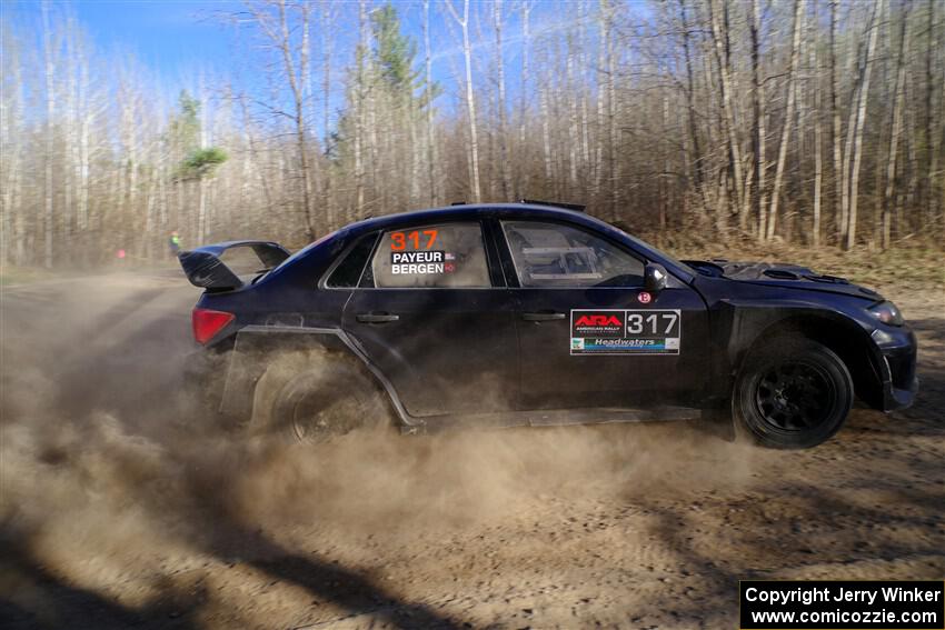 Daryl Bergen / Lorelai Payeur Subaru WRX STi on SS6, Kabekona III.