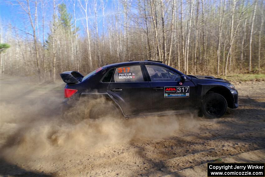 Daryl Bergen / Lorelai Payeur Subaru WRX STi on SS6, Kabekona III.