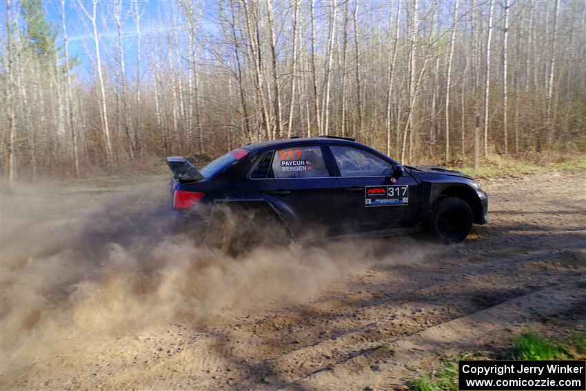 Daryl Bergen / Lorelai Payeur Subaru WRX STi on SS6, Kabekona III.