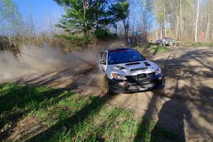 Josh Kemp / Danielle Kemp Subaru WRX on SS6, Kabekona III.
