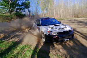 Josh Kemp / Danielle Kemp Subaru WRX on SS6, Kabekona III.