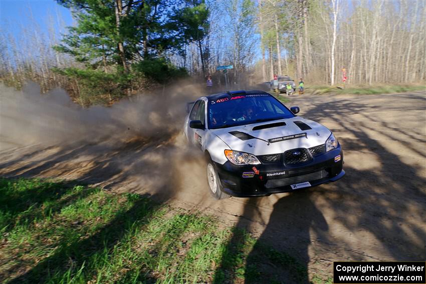 Josh Kemp / Danielle Kemp Subaru WRX on SS6, Kabekona III.