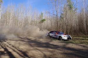 Jason Cook / Maggie Tu Subaru WRX on SS6, Kabekona III.