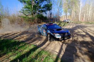 Matt James / Jackie James Subaru Impreza on SS6, Kabekona III.