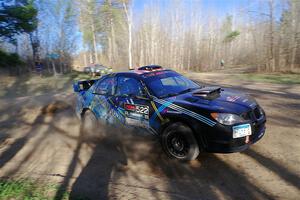 Matt James / Jackie James Subaru Impreza on SS6, Kabekona III.