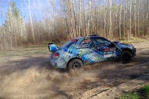Matt James / Jackie James Subaru Impreza on SS6, Kabekona III.