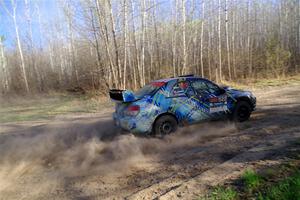 Matt James / Jackie James Subaru Impreza on SS6, Kabekona III.