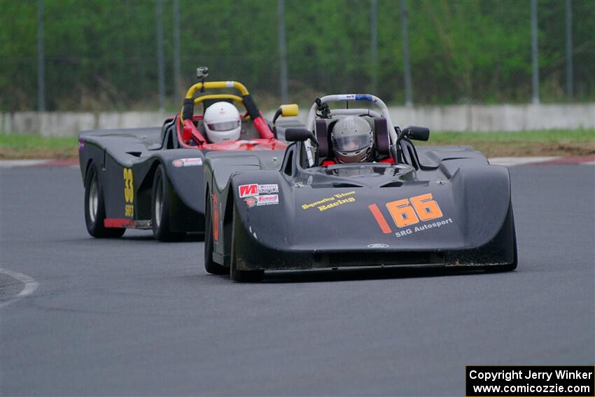 Ellen Silverberg's and David Glodowski's Spec Racer Ford 3s