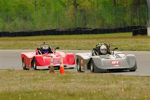 Justin Elder's and Ben Anderson's Spec Racer Ford 3s