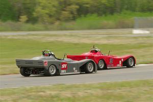 Ben Anderson's and Justin Elder's Spec Racer Ford 3s
