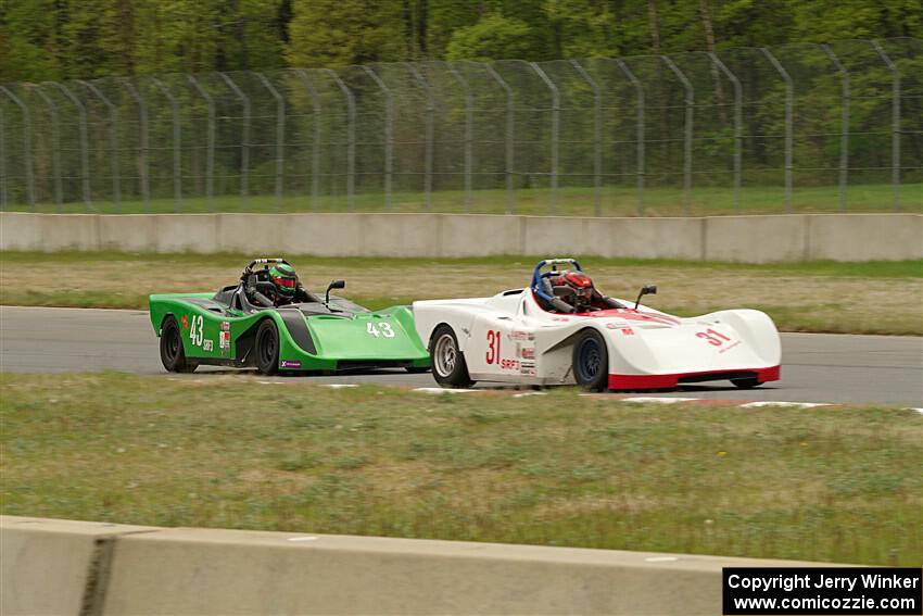 Caleb Childs' and Greg Eick's Spec Racer Ford 3s