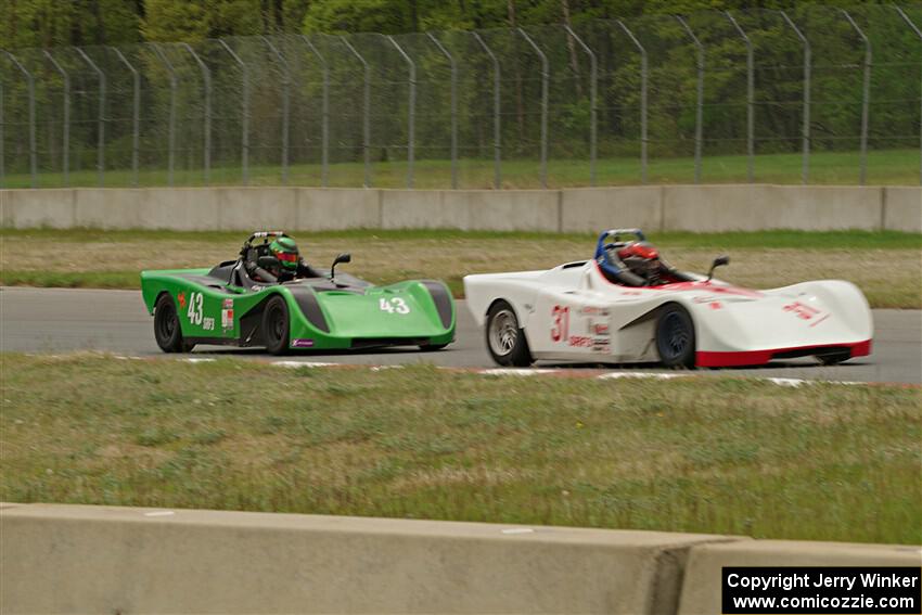 Caleb Childs' and Greg Eick's Spec Racer Ford 3s