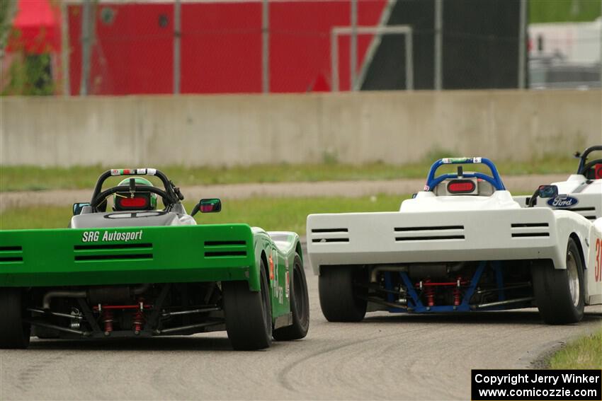 Caleb Childs' and Greg Eick's Spec Racer Ford 3s