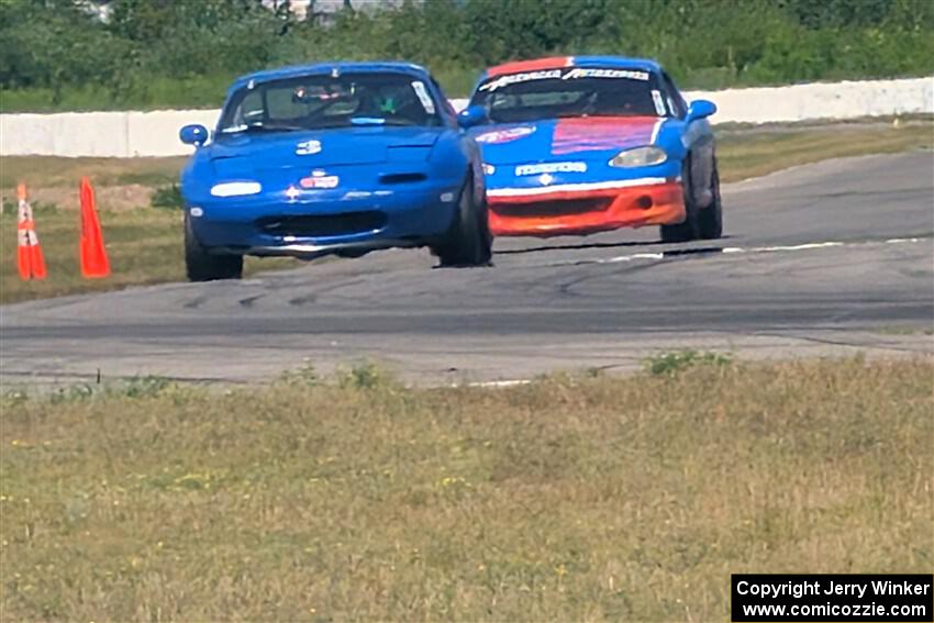 Luke Allen's and Bruce Allen's Spec Miata Mazda Miatas