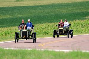 Dave Shadduck's 1907 Ford and Kathryn Brewer's 1907 Ford