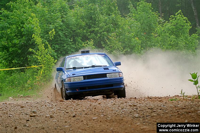 Jacob Kennedy / Josh Remmetter Ford Escort GT on SS1, Camp 3 North.