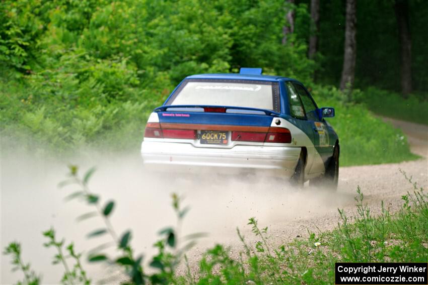Jacob Kennedy / Josh Remmetter Ford Escort GT on SS1, Camp 3 North.