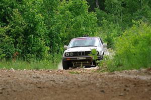 Mohammad Salehi / Artur Stepanov BMW 325is on SS1, Camp 3 North.
