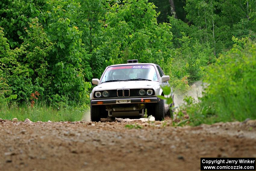 Mohammad Salehi / Artur Stepanov BMW 325is on SS1, Camp 3 North.