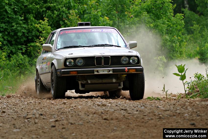 Mohammad Salehi / Artur Stepanov BMW 325is on SS1, Camp 3 North.