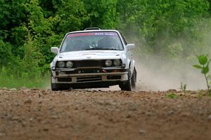 Elena Huizar / Julienne Ciacico BMW 325i on SS1, Camp 3 North.