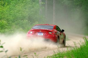 Eric Anderson / Taylor Haelterman Toyota FR-S on SS1, Camp 3 North.