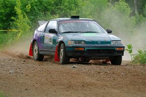 Maegan Burkart / Joanna Seaman Honda CRX Si on SS1, Camp 3 North.