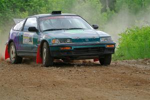 Maegan Burkart / Joanna Seaman Honda CRX Si on SS1, Camp 3 North.