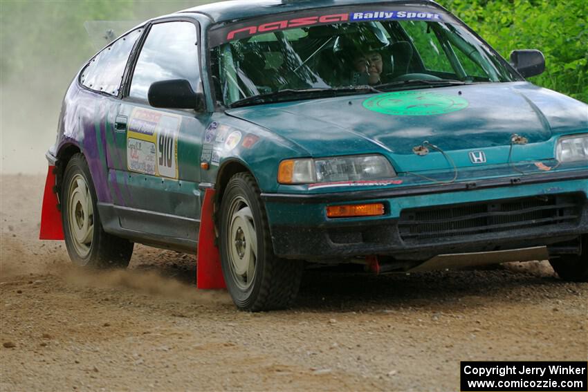 Maegan Burkart / Joanna Seaman Honda CRX Si on SS1, Camp 3 North.