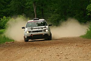 John Gusmano / Zack Goldstein VW GTI on SS2, Skunk Creek.