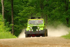 Mike Purzycki / Matt Wernette Jeep Scrambler on SS2, Skunk Creek.