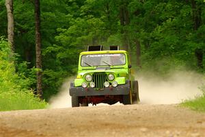 Mike Purzycki / Matt Wernette Jeep Scrambler on SS2, Skunk Creek.